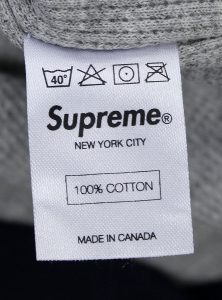SUPREME 12AW Arch logo Parker　4